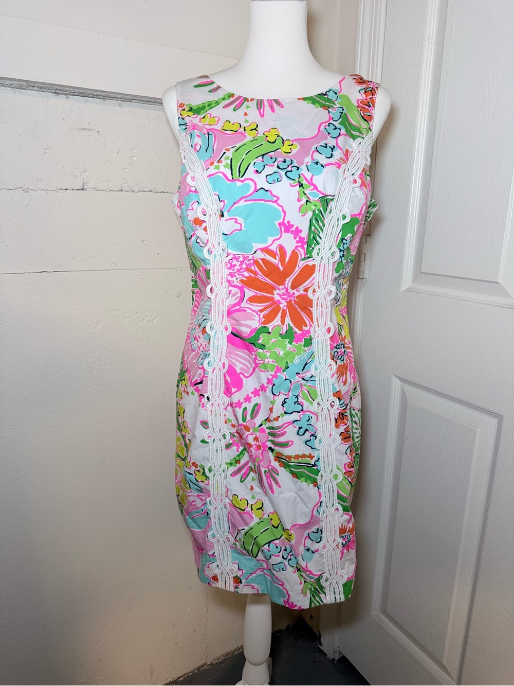 Lilly Pulitzer Floral Fitted Dress